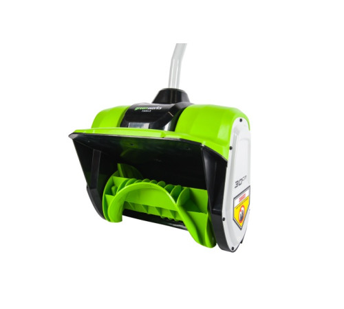 Снегоуборщик аккумуляторный Greenworks 40V GD40SSK4 (1хАКБ 4Ач и ЗУ) 30см