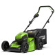 Газонокосилка аккумуляторная Greenworks 60V GD60LM46HP (1хАКБ 4Ач и ЗУ) 46см