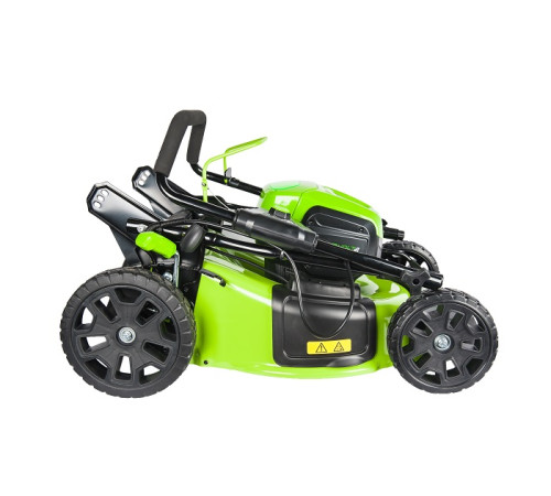 Газонокосилка аккумуляторная Greenworks 60V GD60LM46HP (1хАКБ 4Ач и ЗУ) 46см