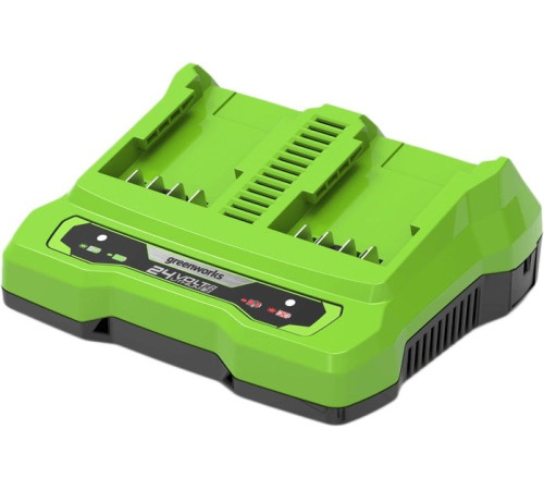 Зарядное устройство Greenworks 24V G24X2UC2 для 2-х аккумуляторов