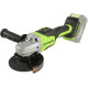 Угловая шлифовальная машина аккумуляторная Greenworks 24V GD24AG (без АКБ и ЗУ)