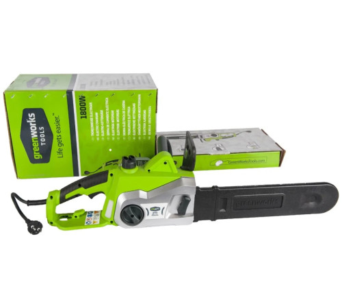 Цепная пила электрическая Greenworks GCS1840 1800 Вт, 40 см