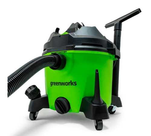 Пылесос строительный Greenworks G120WDV 220В