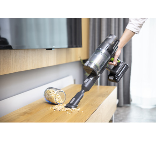 Пылесос вертикальный аккумуляторный Greenworks 24V G24SVK4 (1хАКБ 4Ач и ЗУ)