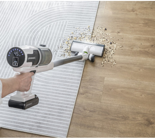 Пылесос вертикальный аккумуляторный Greenworks 24V G24SVK4D (1хАКБ 4Ач и ЗУ)