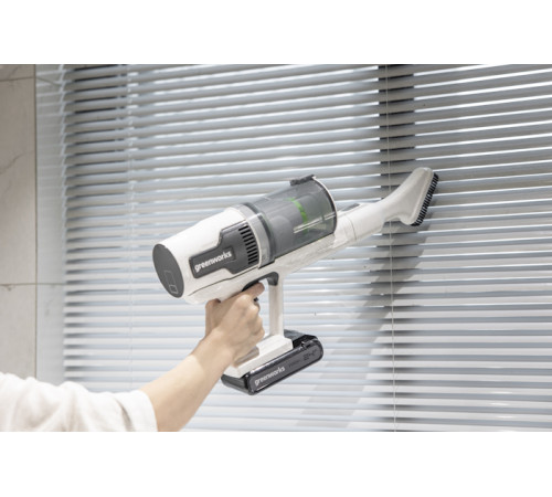 Пылесос вертикальный аккумуляторный Greenworks 24V G24SVK4D (1хАКБ 4Ач и ЗУ)