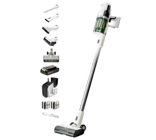 Пылесос вертикальный аккумуляторный Greenworks 24V G24SVK4D (1хАКБ 4Ач и ЗУ)