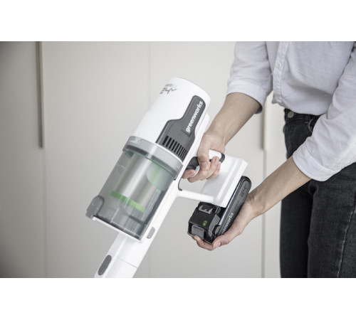 Пылесос вертикальный аккумуляторный Greenworks 24V G24SVK4D (1хАКБ 4Ач и ЗУ)