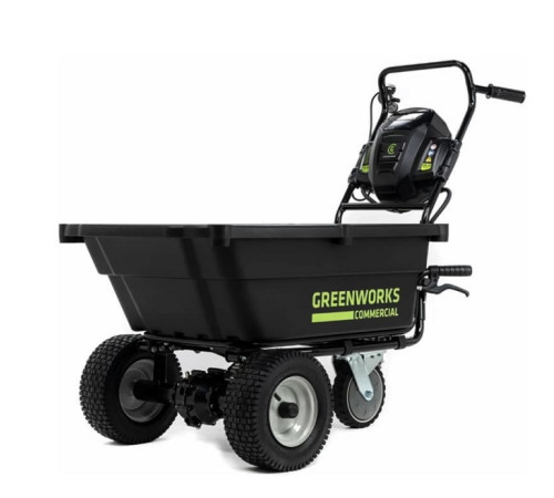 Садовая тележка самоходная Greenworks 82V 82GC (без АКБ и ЗУ) 106 л