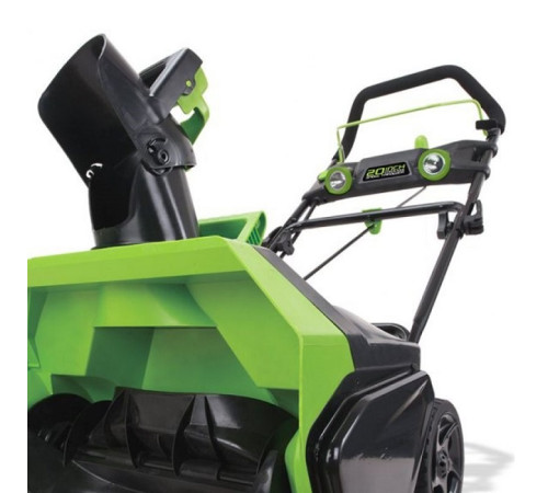 Снегоуборщик аккумуляторный Greenworks 40V GD40SB (1хАКБ 4 Ач и ЗУ) 51 см
