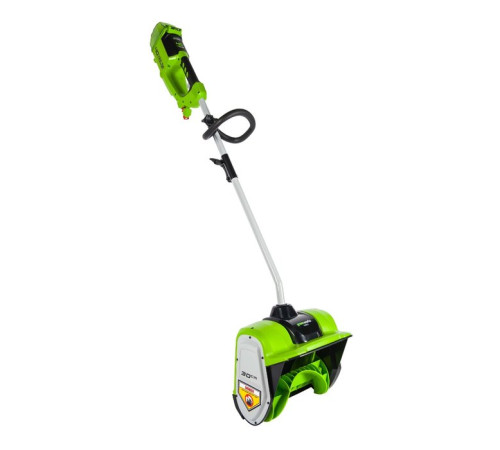Снегоуборщик аккумуляторный Greenworks 40V GD40SSK2 (1хАКБ 2 Ач и ЗУ) 30 см