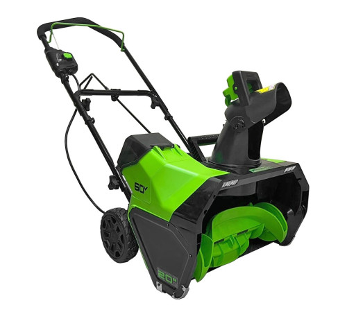 Снегоуборщик аккумуляторный Greenworks 60V GD60PST (без АКБ и ЗУ) 51см
