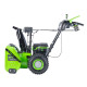 Снегоуборщик аккумуляторный Greenworks 82V GD82ST56 (без АКБ и ЗУ) 61см самоходный