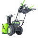 Снегоуборщик аккумуляторный Greenworks 82V GD82ST56 (без АКБ и ЗУ) 61см самоходный