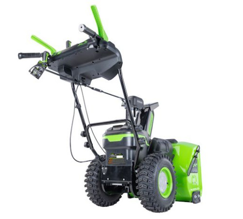 Снегоуборщик аккумуляторный Greenworks 82V GD82ST56 (без АКБ и ЗУ) 61см самоходный