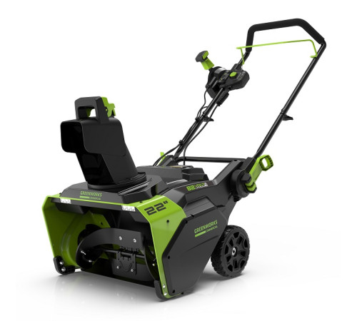 Снегоуборщик аккумуляторный Greenworks 82V GD82STK5 (1xАКБ 5Ач и ЗУ) 56см
