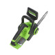 Цепная пила аккумуляторная Greenworks 24V GD24CS30 (1xАКБ 2Ач и ЗУ) 30см