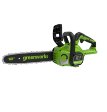 Аккумуляторная пила Greenworks GD24CS30K2 2007007UA (с 1-м АКБ 2 Ач)