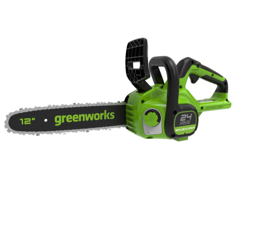 Цепная пила аккумуляторная Greenworks 24V GD24CS30 (1xАКБ 2Ач и ЗУ) 30см