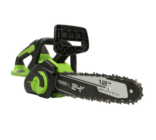 Цепная пила аккумуляторная Greenworks 24V GD24CS30 (1xАКБ 2Ач и ЗУ) 30см