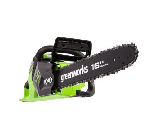 Цепная пила аккумуляторная Greenworks 40V GD40CS18K2 (1хАКБ 2Ач и ЗУ) 40см