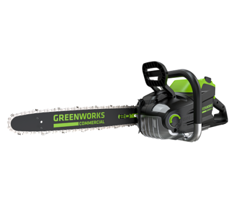 Цепная пила аккумуляторная Greenworks 82V GD82CS51 (1хАКБ 2.5 Ач. и ЗУ) 51см