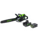Цепная пила аккумуляторная Greenworks 82V GD82CS51 (1хАКБ 2.5 Ач. и ЗУ) 51см