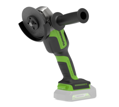 Угловая шлифовальная машина аккумуляторная Greenworks 24V GD24AG (без АКБ и ЗУ)