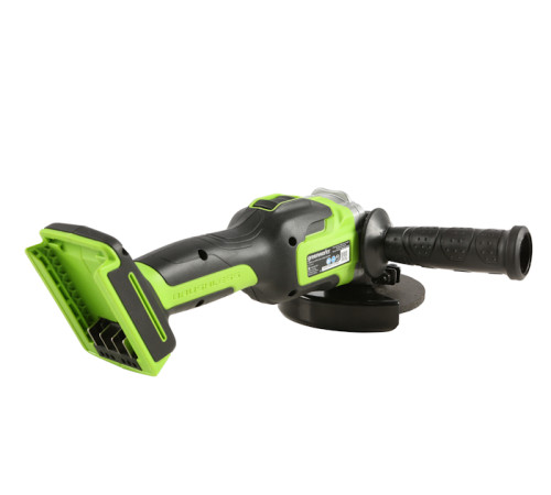 Угловая шлифовальная машина аккумуляторная Greenworks 24V GD24AGK2 (1хАКБ 2 Ач и ЗУ) в сумке