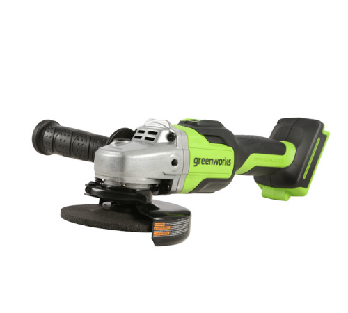 Угловая шлифовальная машина аккумуляторная Greenworks 24V GD24AGK4 (1хАКБ 4 Ач и ЗУ)