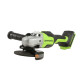 Угловая шлифовальная машина аккумуляторная Greenworks 24V GD24AGK4 (1хАКБ 4 Ач и ЗУ)