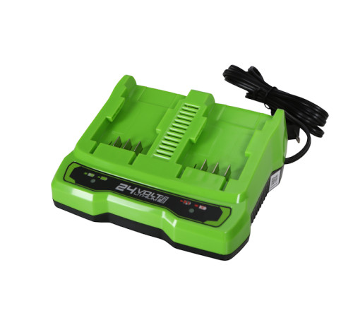Зарядное устройство Greenworks 24V G24X2UC2 для 2-х аккумуляторов