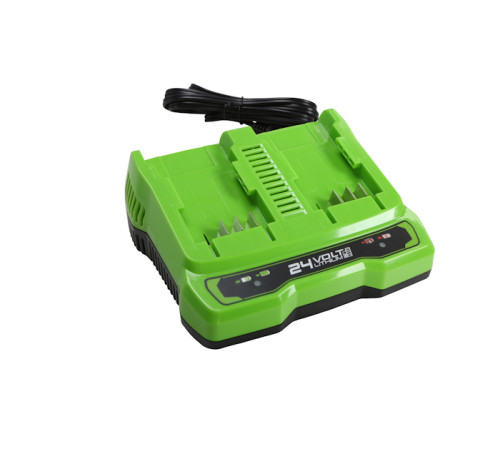 Зарядное устройство Greenworks 24V G24X2UC2 для 2-х аккумуляторов