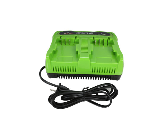 Зарядное устройство Greenworks 24V G24X2UC2 для 2-х аккумуляторов