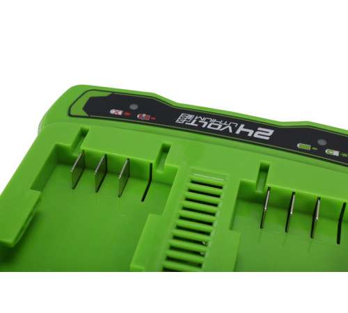 Зарядное устройство Greenworks 24V G24X2UC2 для 2-х аккумуляторов