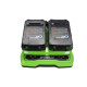 Зарядное устройство Greenworks 24V G24X2UC2 для 2-х аккумуляторов