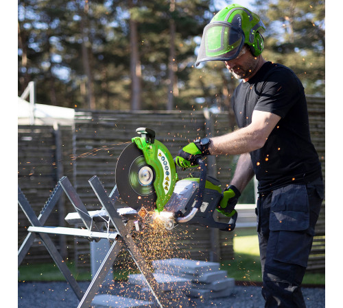 Бетонорез аккумуляторный Greenworks 82V PC141 (без АКБ И ЗУ) 4,3 КВт бесщеточный