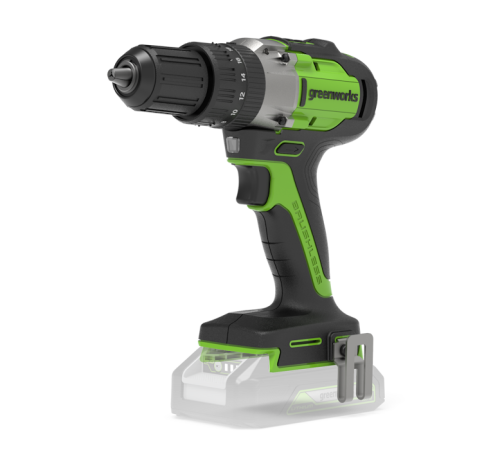 Дрель-шуруповерт ударная аккумуляторная Greenworks 24V GD24DD60 (без АКБ и ЗУ) 60Нм