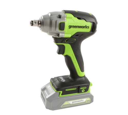 Гайковерт ударный аккумуляторный Greenworks 24V GD24IW400 (без АКБ и ЗУ) 400Нм