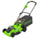 Газонокосилка Greenworks GD40LM16XK4 2517907UB (с 1-м АКБ)
