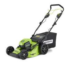Колёсная газонокосилка Greenworks GD60LM46SP (с 1-м АКБ 4 Ah)