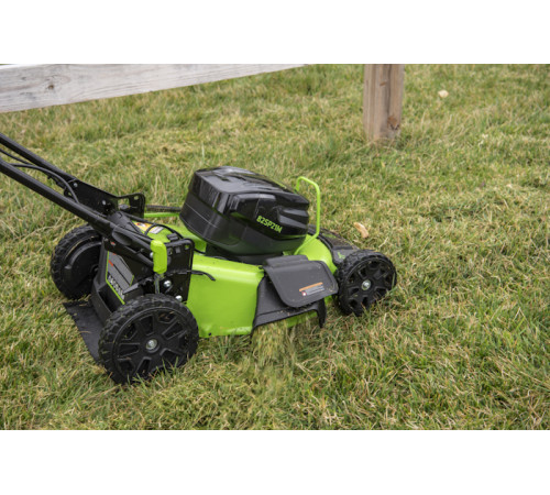 Газонокосилка аккумуляторная Greenworks 82V GC82LM51SP2K2 (1хАКБ 5 Ач и ЗУ) 51 см самоходная