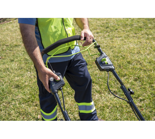 Газонокосилка аккумуляторная Greenworks 82V GC82LM51SP2K2 (1хАКБ 5 Ач и ЗУ) 51 см самоходная