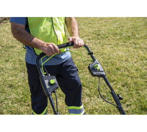 Газонокосилка аккумуляторная Greenworks 82V GC82LM51SP2K2 (1хАКБ 5 Ач и ЗУ) 51 см самоходная