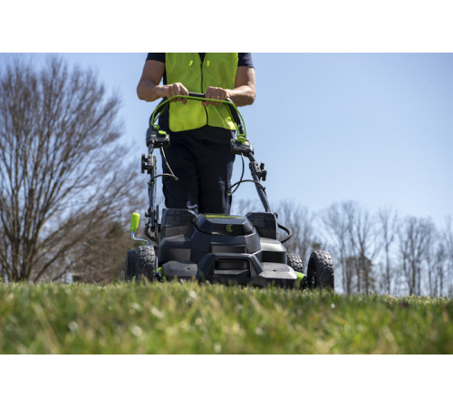 Газонокосилка аккумуляторная Greenworks 82V GC82LM61S TwinForce (без АКБ и ЗУ) 61см самоходная