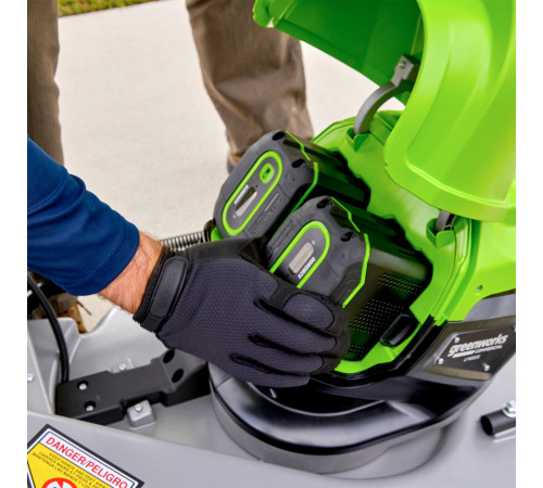 Газонокосилка аккумуляторная Greenworks 82V LM221S (без АКБ и ЗУ) самоходная, 56см