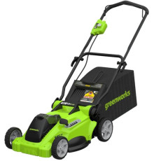 Газонокосилка Greenworks GD40LM16XK4 2517907UB (с 1-м АКБ)