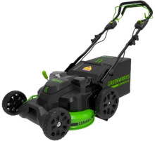 Газонокосилка Greenworks GC82LM61S TwinForce 2515607 (без АКБ)
