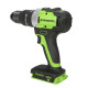 Дрель-шуруповерт ударная аккумуляторная Greenworks 24V GD24DD60K2 (1хАКБ 2Ач и ЗУ) 60Нм в кейсе