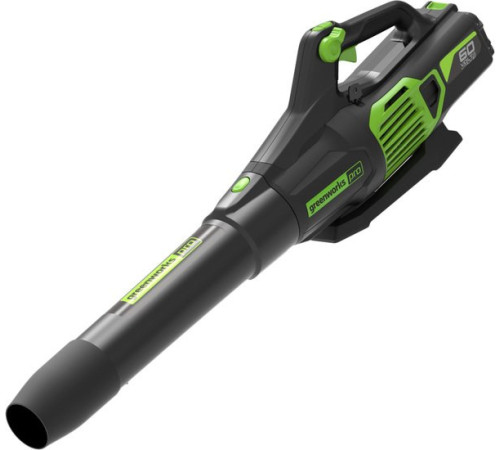 Воздуходув аккумуляторный Greenworks 60V GD60ABK4 (1хАКБ 4 Ач и ЗУ)
